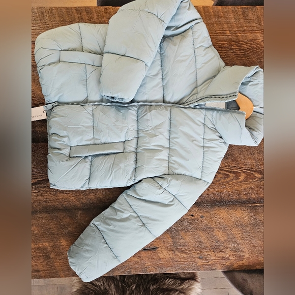 NOIZE Avalon Puffer Jacket Size Medium in Colour Blue - Picture 1 of 6